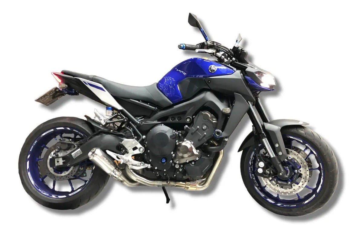 Escapamento Esportivo Mexx Mt 09 Bomber Full Com Caracol