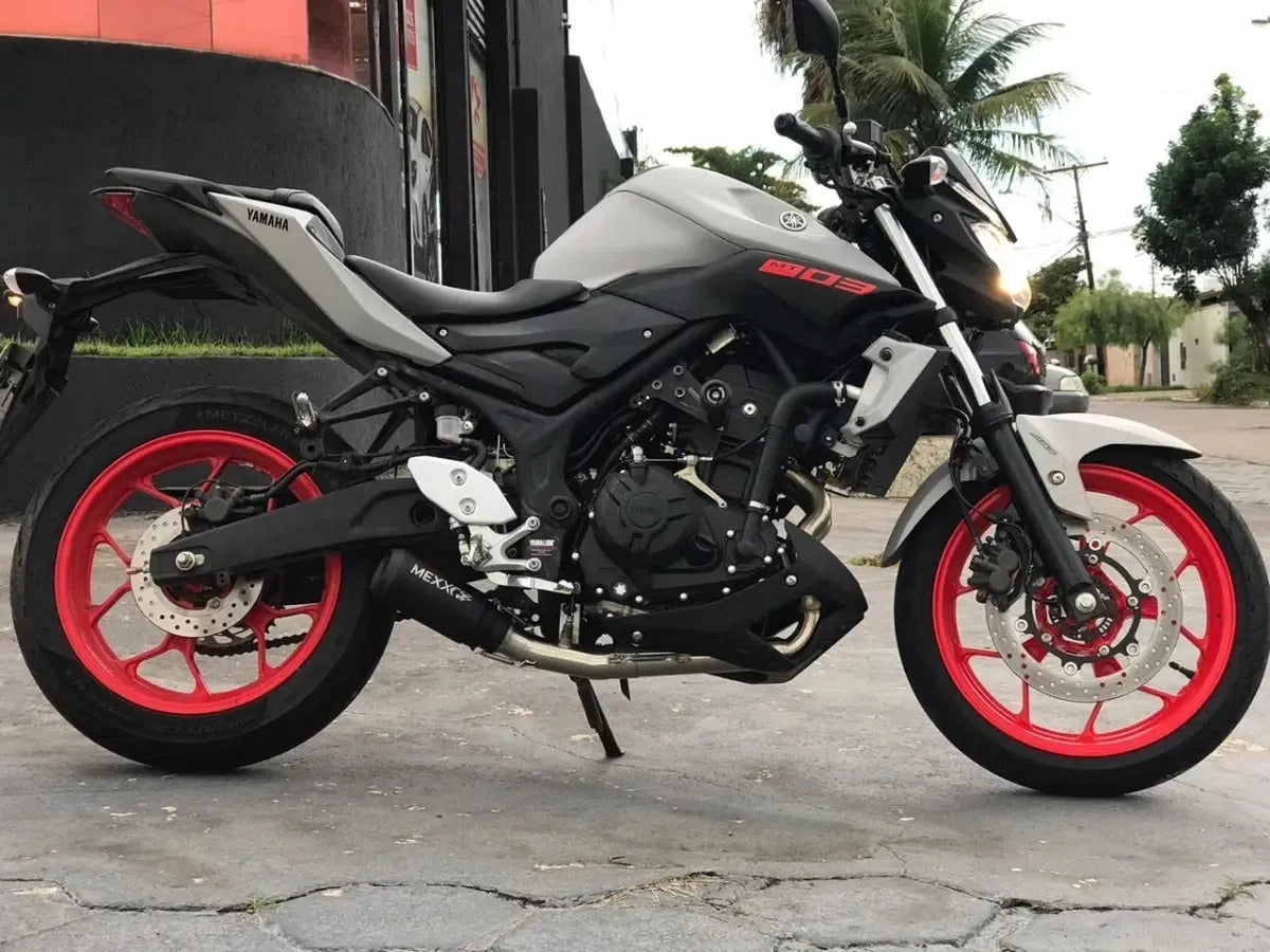 Escape Completo Full Mexx Yamaha MT-03 Bomber Inox 304