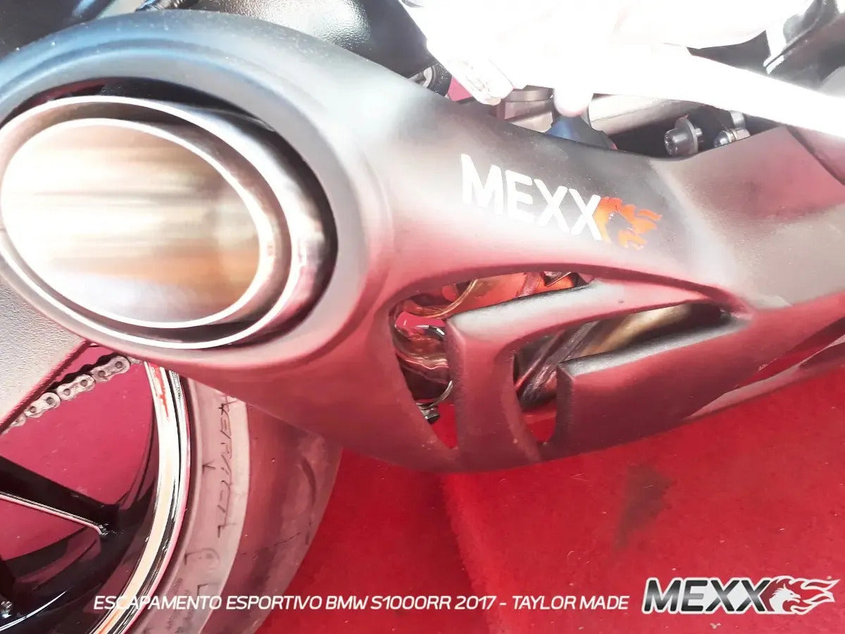 BMW S1000RR Sport Exhaust Taylor Made Mexx