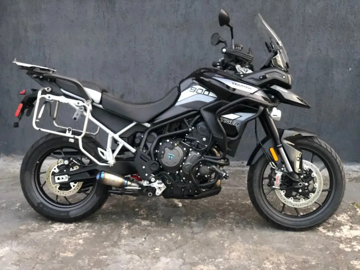Escapamento Full Completo Mexx Triumph Tiger 900 Bomber Inox