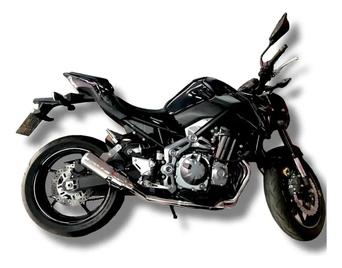 Escapamento Full Completo Mexx Kawasaki Z900 Bomber Inox 304