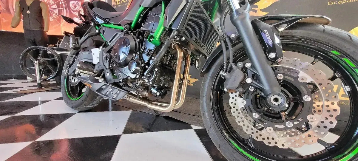 Escapamento Full Completo Mexx Kawasaki Z650 Taylor Made