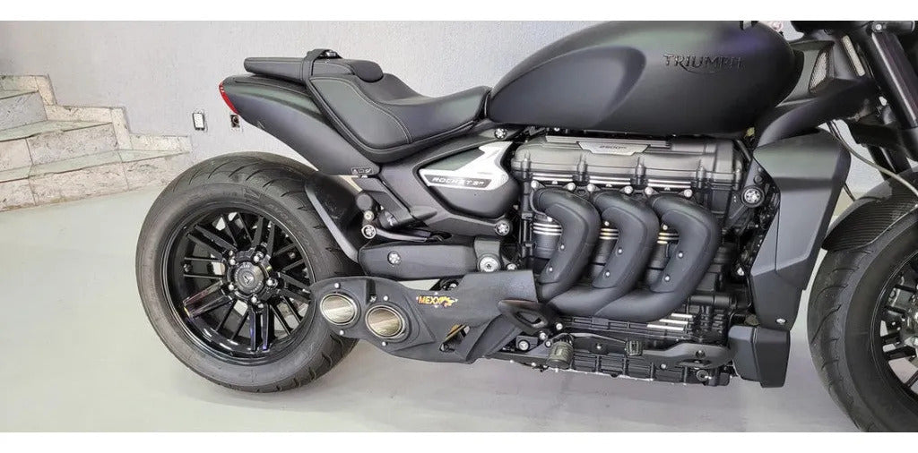 Full Exhaust System Mexx Triumph Rocket 3 Taylor Made
