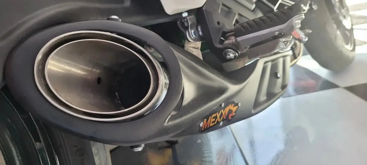Escapamento Full Completo Mexx Kawasaki Z650 Taylor Made