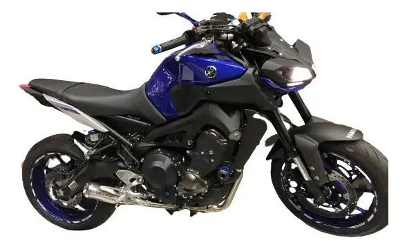 Escape Completo Full Mexx Yamaha MT-09 Bomber Inox