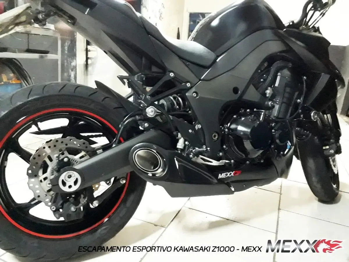 Escapamento Esportivo Taylor Made Mexx Kawasaki Z1000