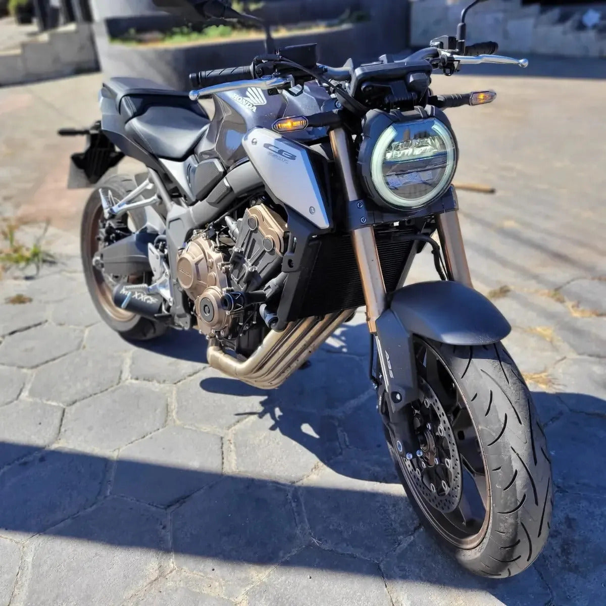 Ligne d'Échappement Complète Mexx Honda CB 650R Bomber Inox 304