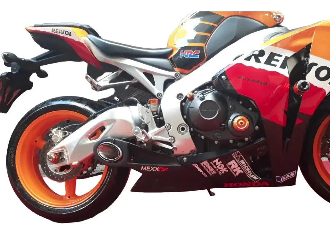 Escapamento Esportivo Mexx Honda Cbr 1000rr 2008 A 2011