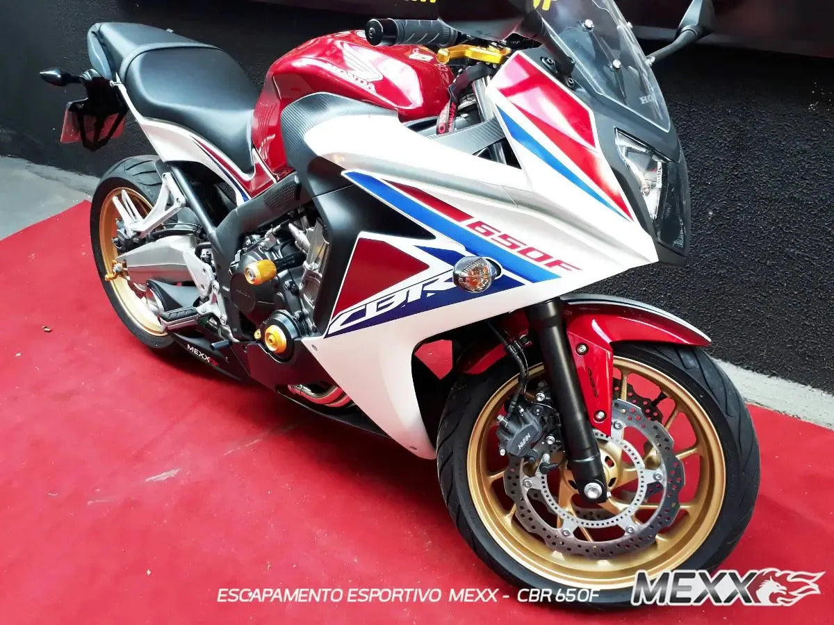 Escapamento Esportivo Mexx Honda Cbr 650f 2013 A 2017