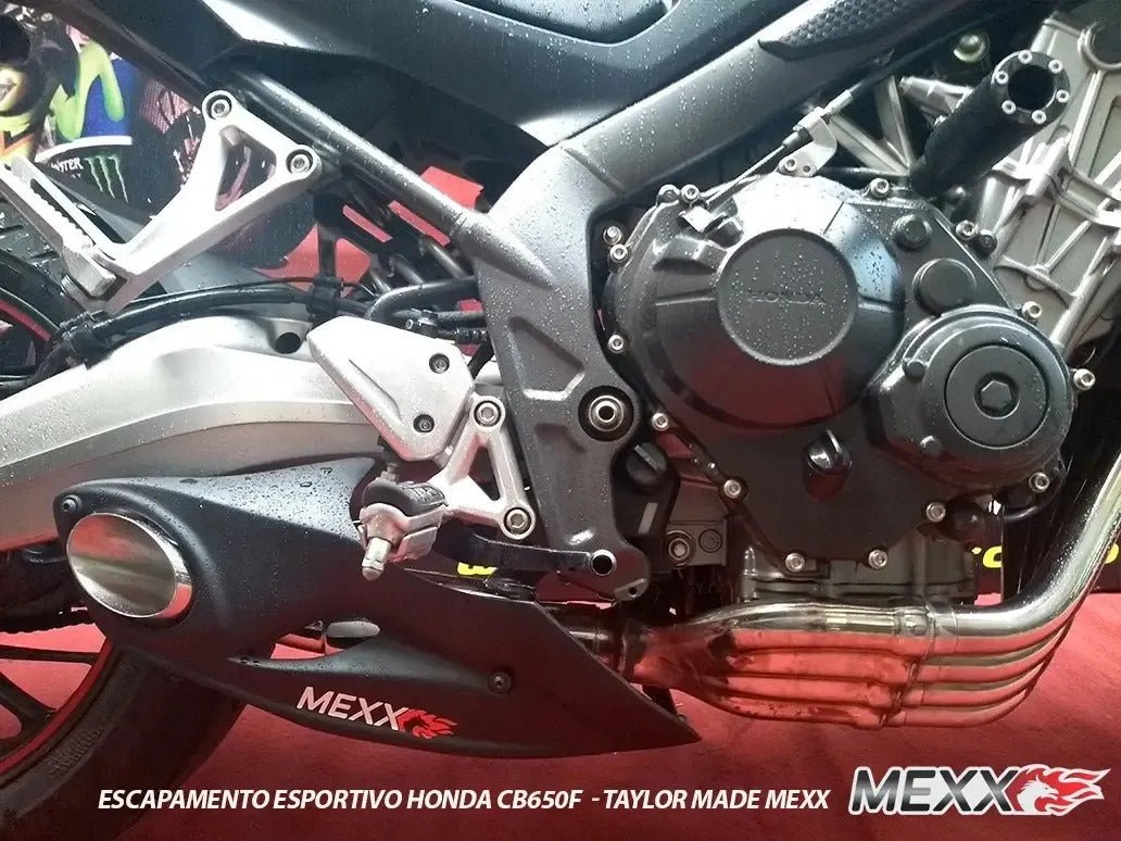 Escapamento Esportivo Taylor Made Mexx Cb 650f 2019 A 2022