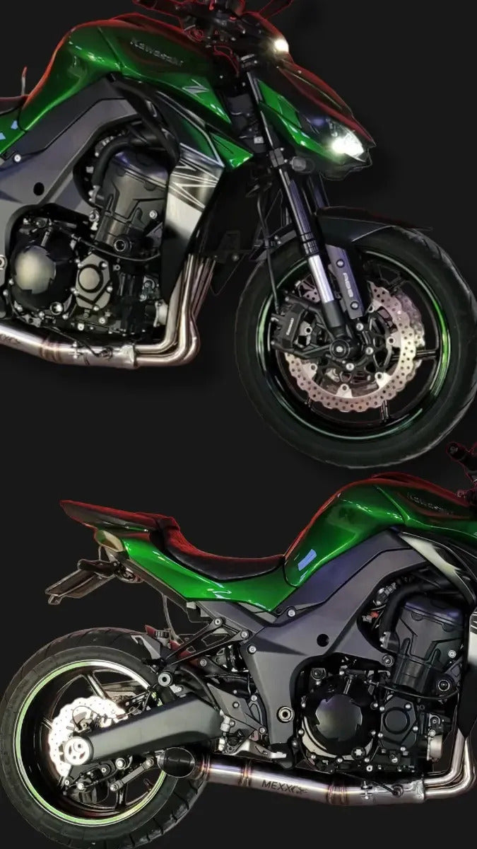 Full Exhaust System Mexx Kawasaki Z1000 Inox