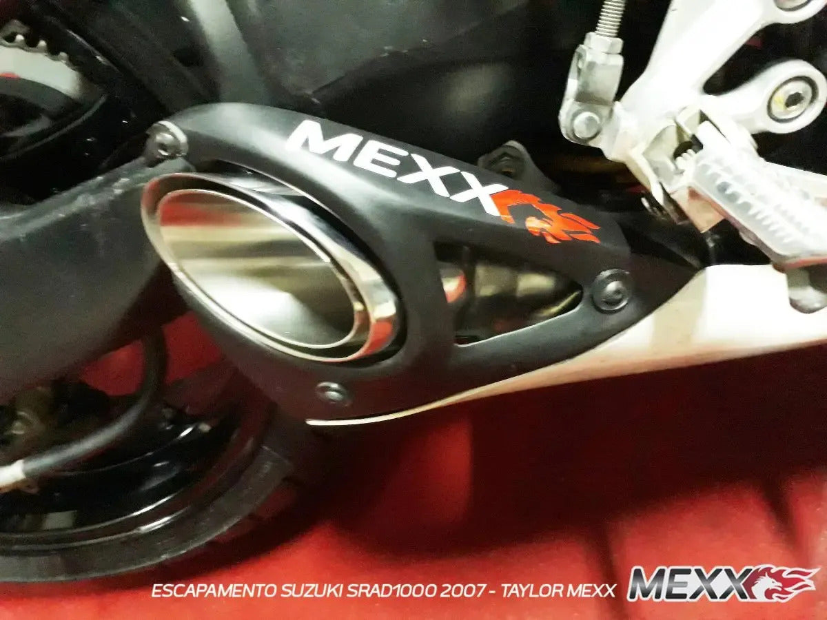 Sport Exhaust Taylor Made Mexx Suzuki GSX-R SRAD