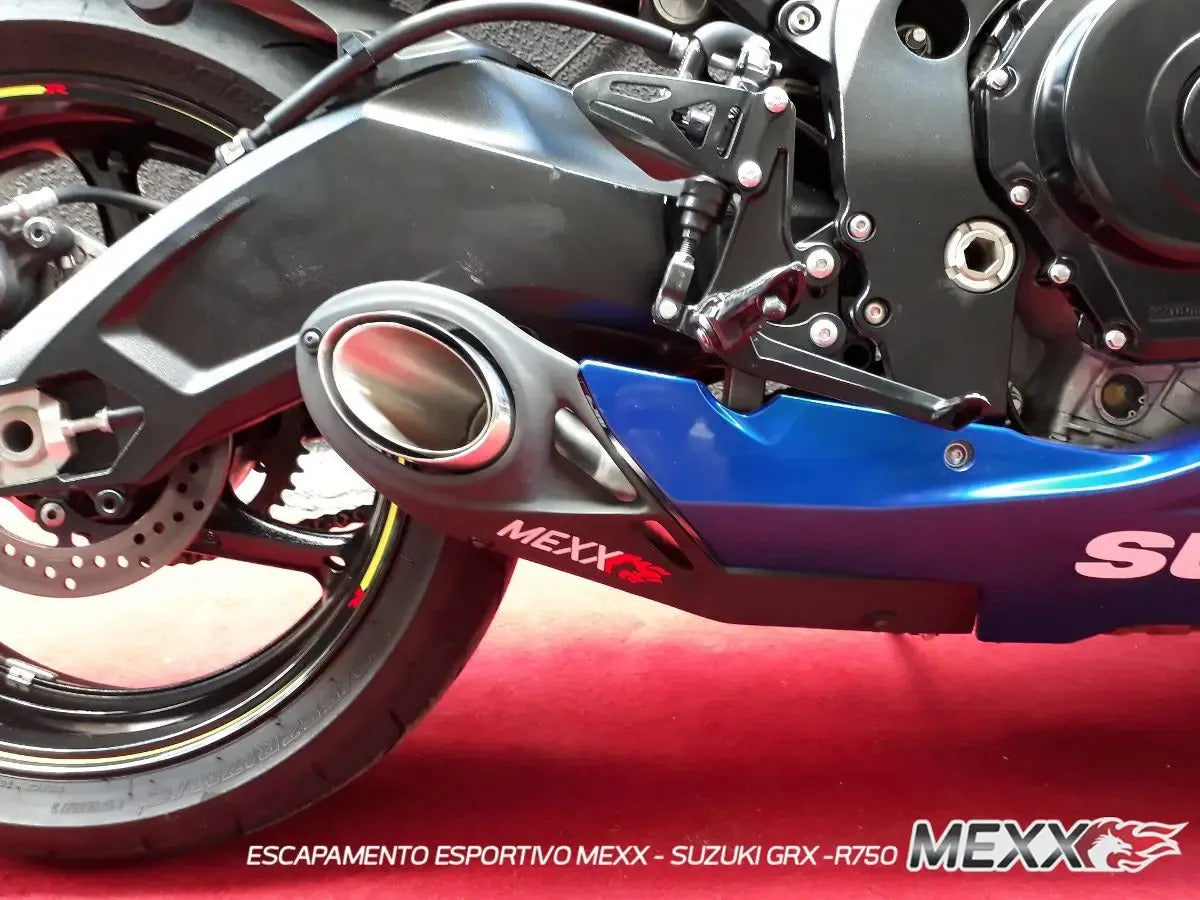 Exhaust Slip-On Suzuki SRAD GSXR 750 Mexx 14/16 Cod.116