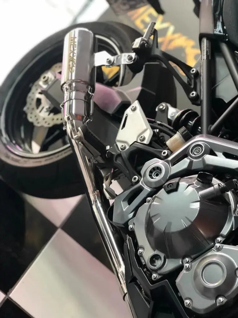 Escapamento Full Completo Mexx Kawasaki Z900 Bomber Inox 304