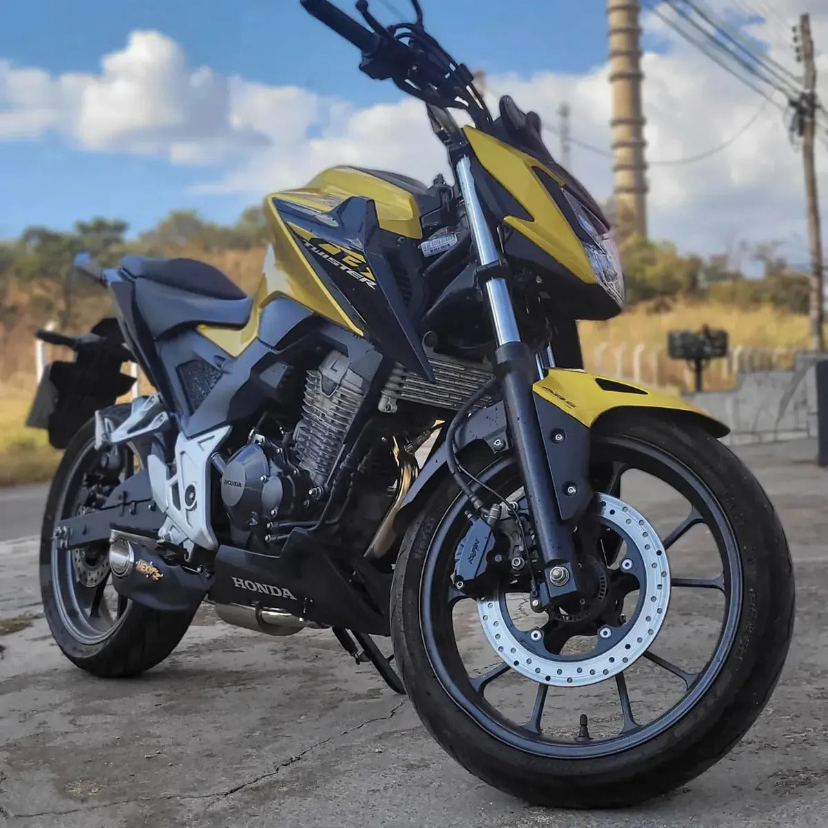 Sport Exhaust Mexx Honda CB 300F Twister Inox 304