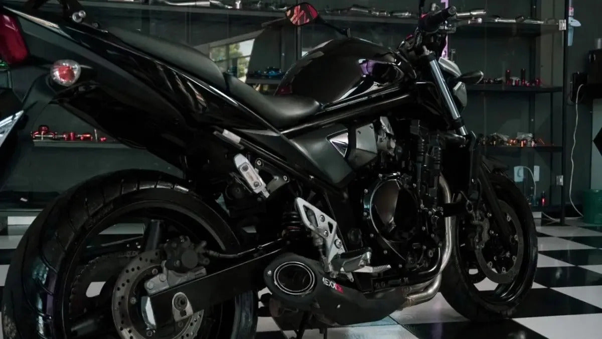Suzuki Bandit 650n Ponteira Esportiva Mexx Inox