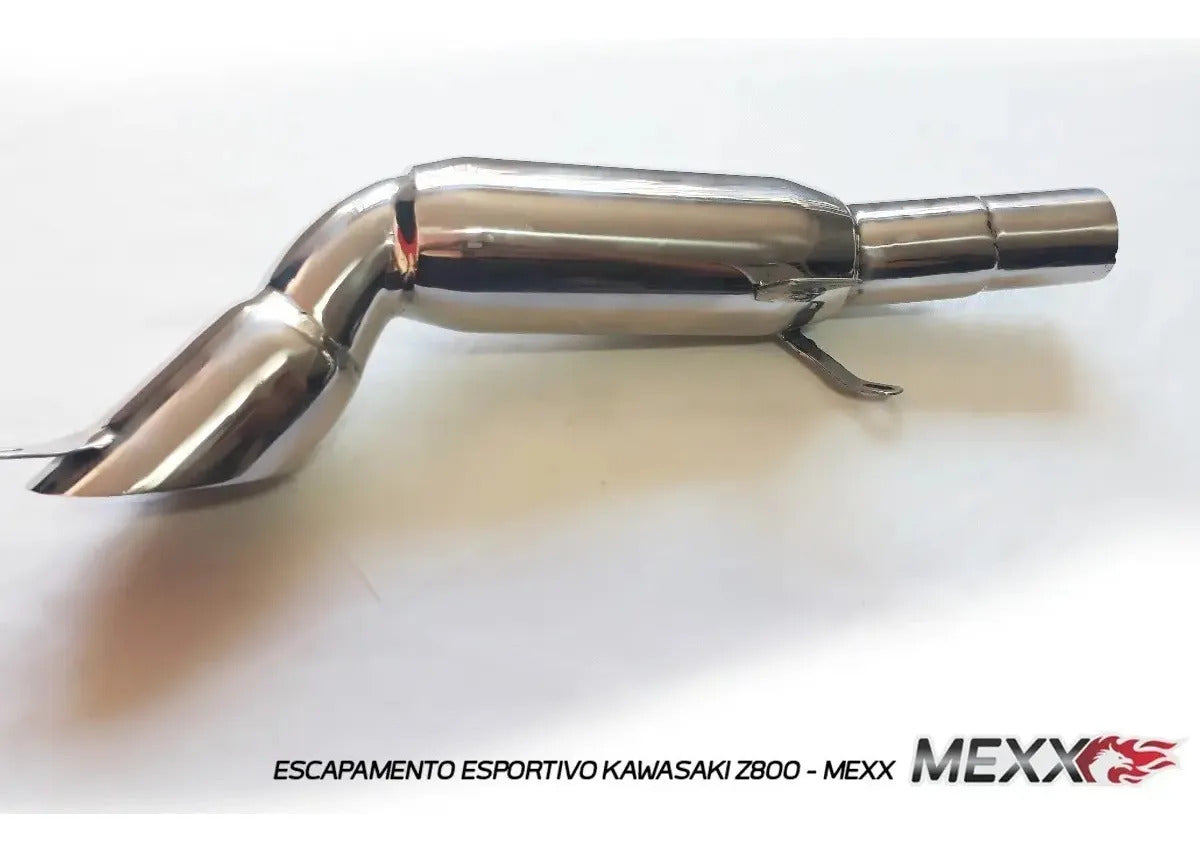 Slip-On Deportivo Mexx BMW S1000RR 2017 a 2018 Inox
