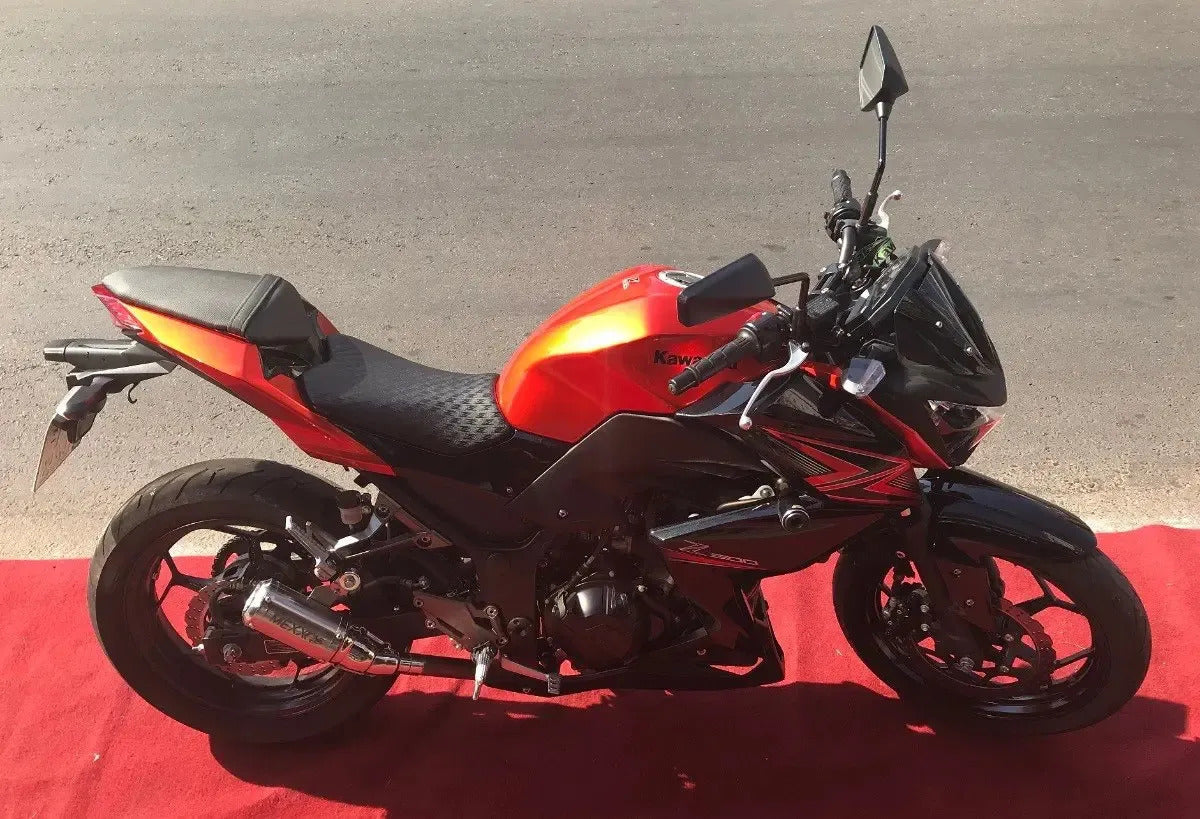 Sport Slip-On Bomber Mexx Kawasaki Z300 Inox 304