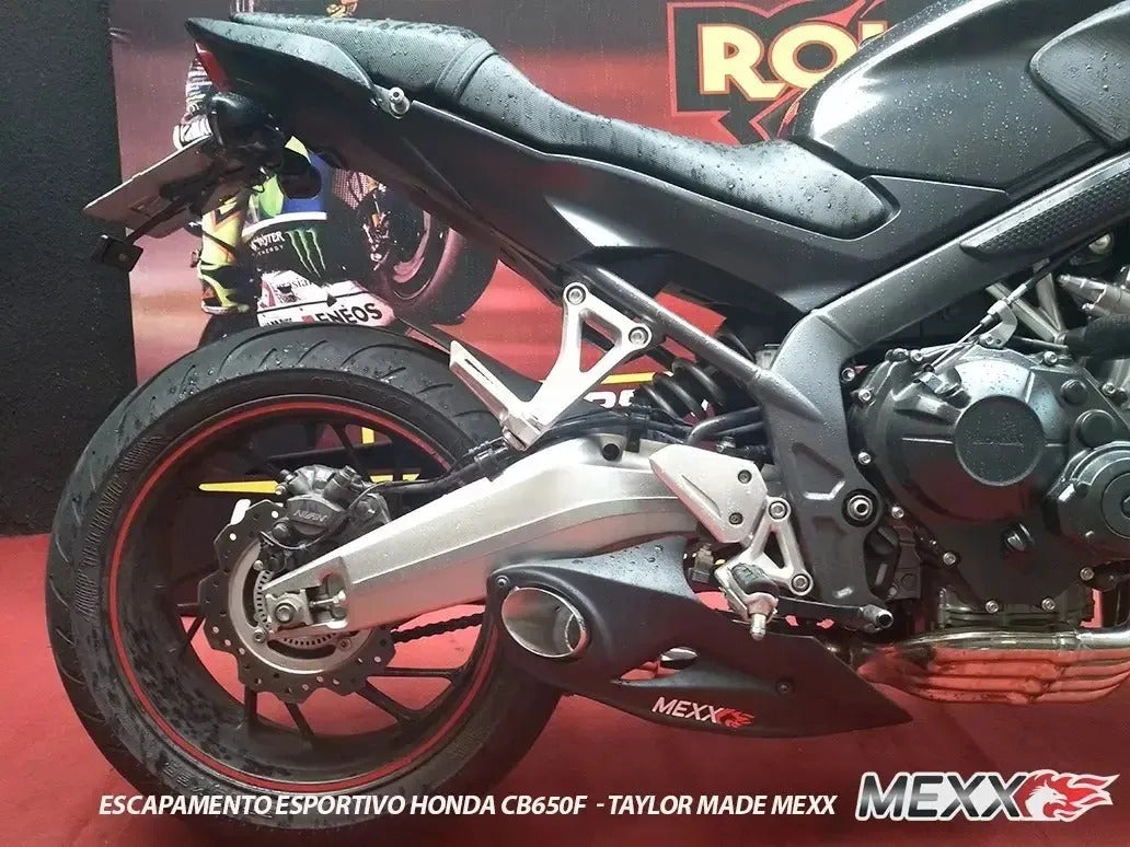 Escapamento Esportivo Mexx Honda Cb 650f 2019 A 2022