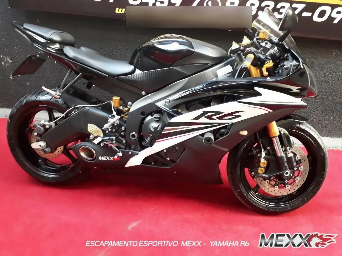 Slip-On Deportivo Mexx Yamaha YZF-R6 2008 a 2016