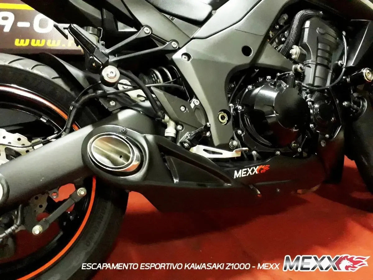 Escapamento Esportivo Taylor Made Mexx Kawasaki Z1000