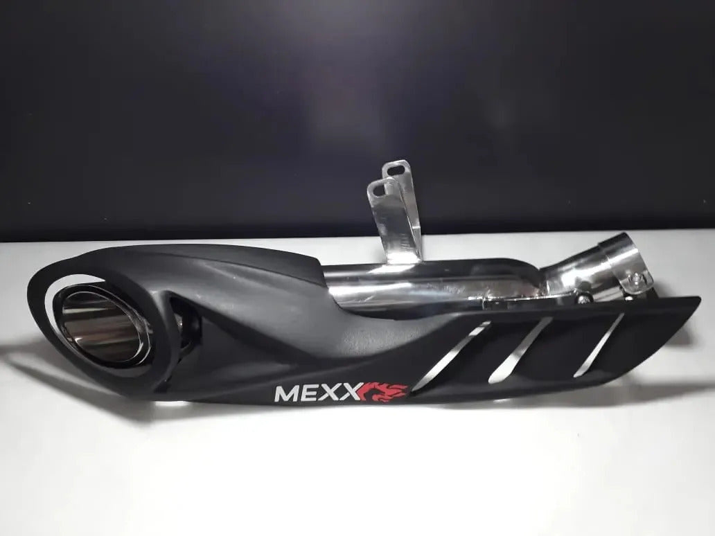 Escapamento Esportivo Mexx Yamaha Mt-09 2015 A 2025 Inox