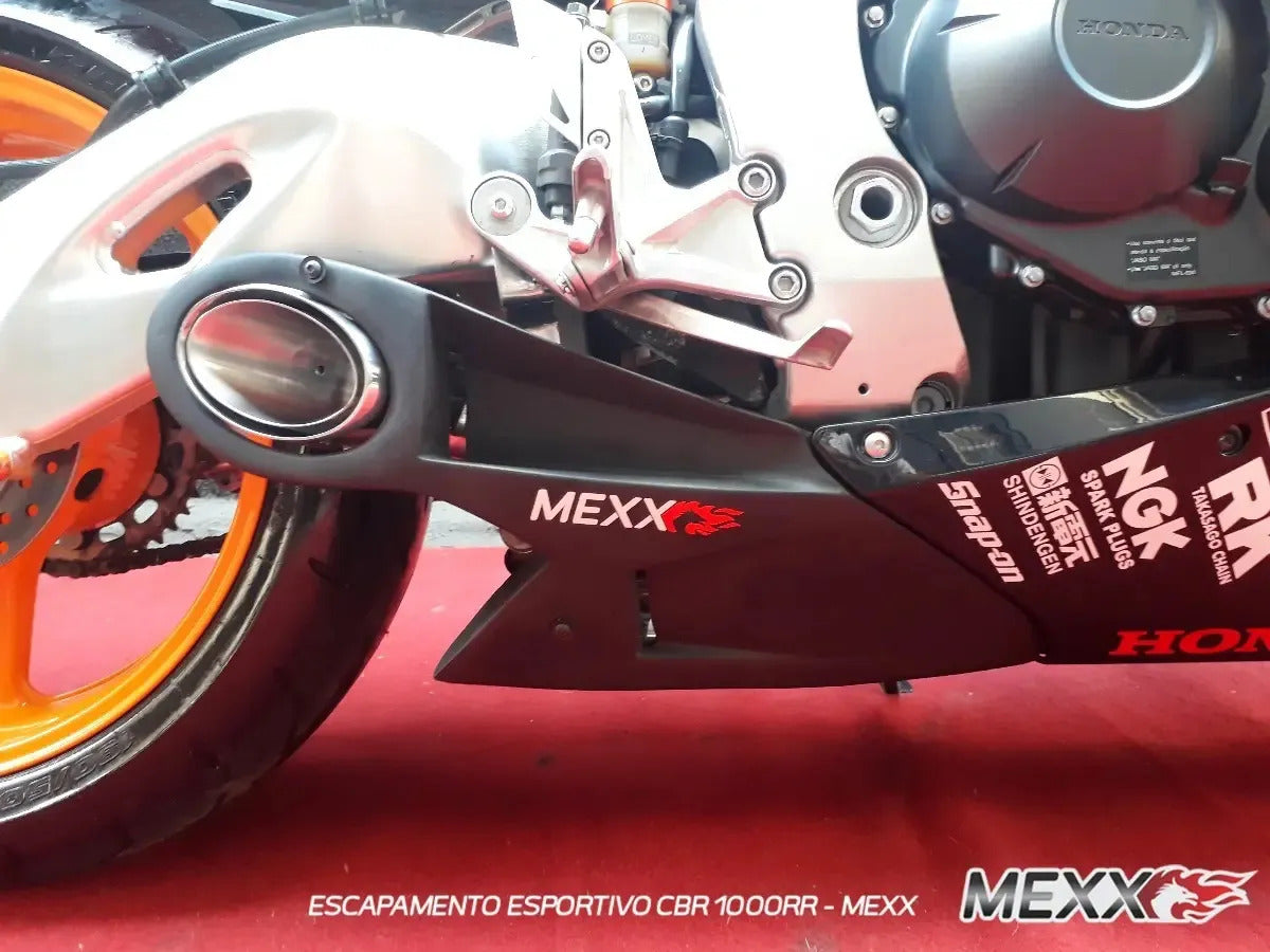 Escapamento Esportivo Bomber Mexx Kawasaki Ninja Zx-10r