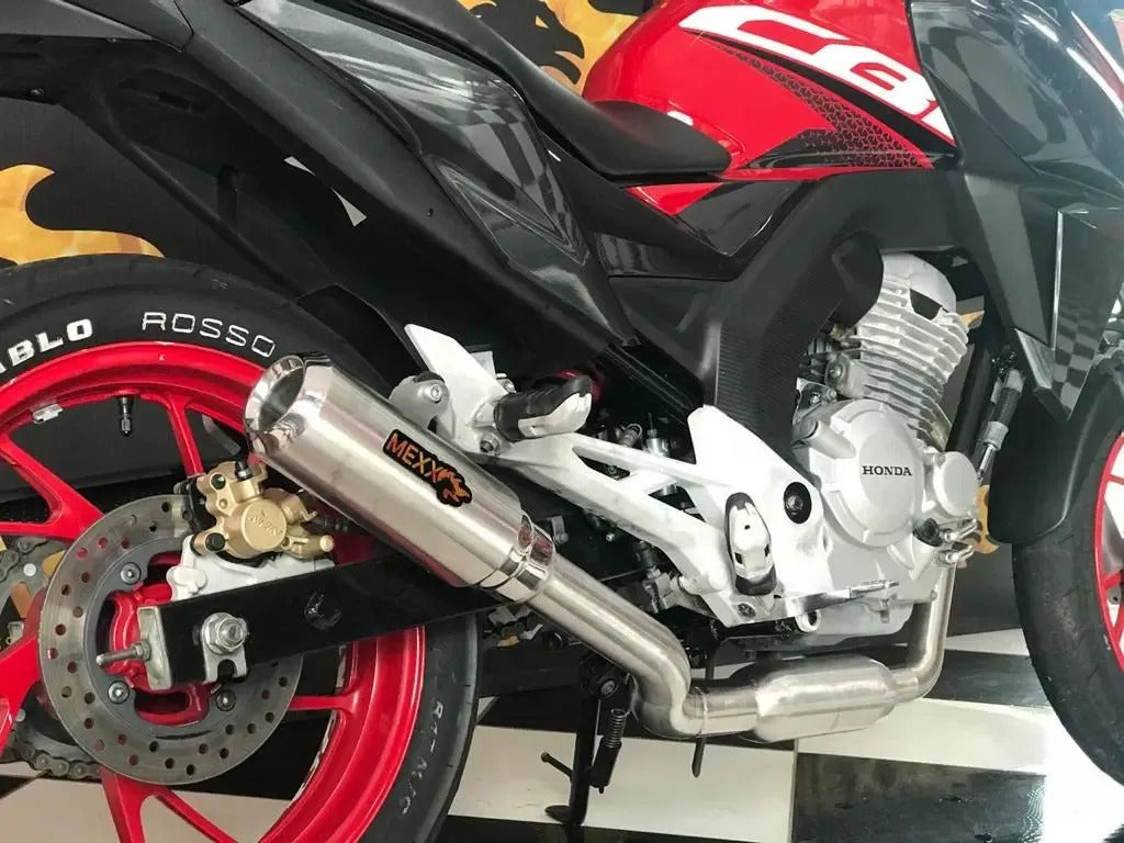 Sport Slip-On Mexx Honda CB 300F Twister Inox 304