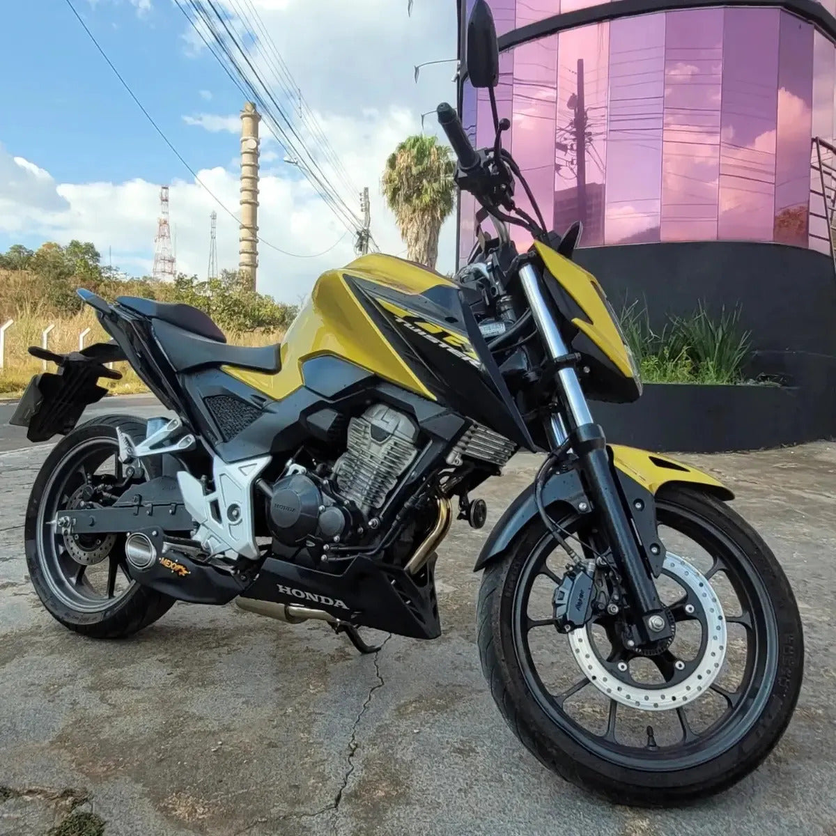 Sport Exhaust Taylor Made Mexx Honda CB 300F Twister