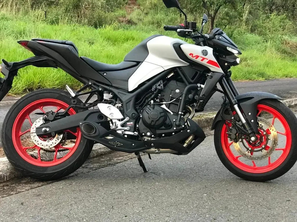 Escapamento Full Completo Mexx Yamaha Mt-03 Taylor Made Inox