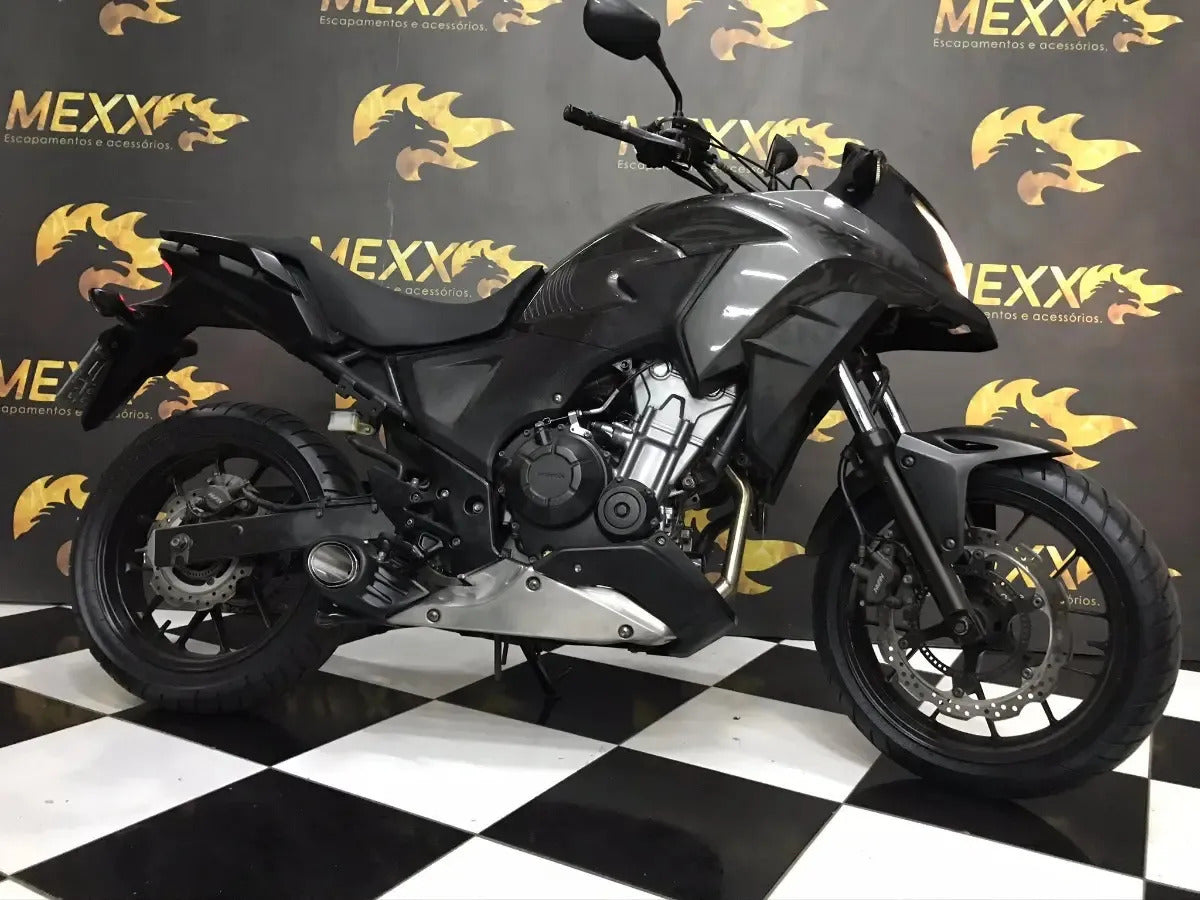 Escapamento Full Completo Mexx Honda Cb 500x Taylor Made