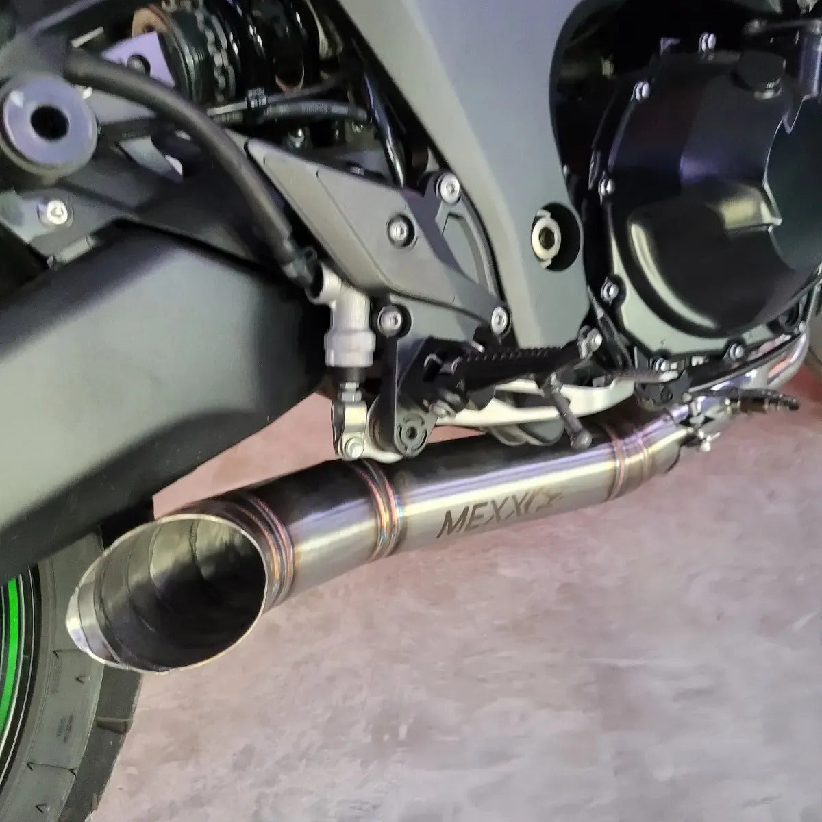Full Exhaust System Mexx Kawasaki Z1000 Inox