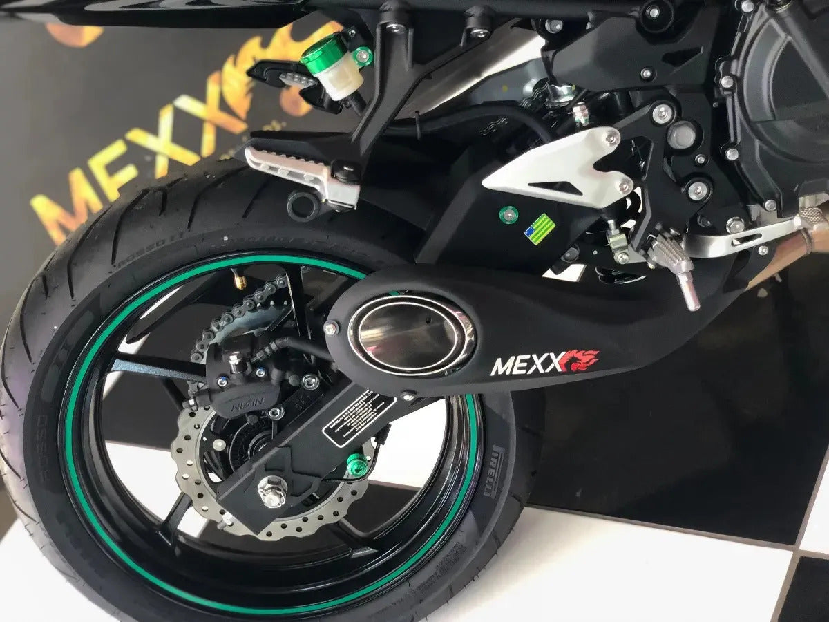 Ponteira Esportiva Taylor Made Mexx Kawasaki Z400 Inox 304