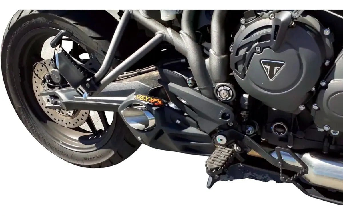 Escapamento Esportivo Triumph Tiger 800 Taylor Mexx Cod.166