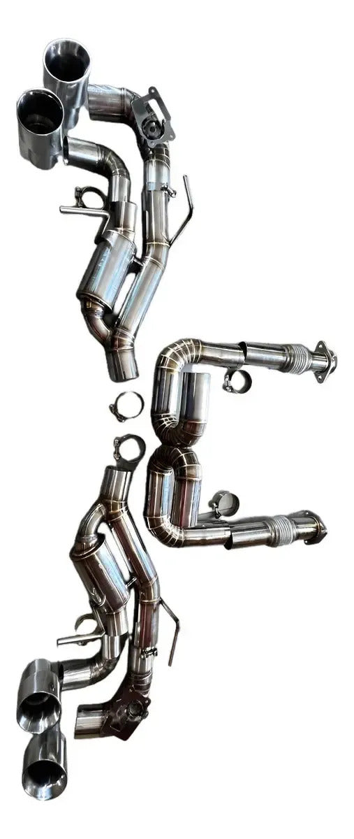Sport Exhaust Corvette C8 Inox with Valve Mexx