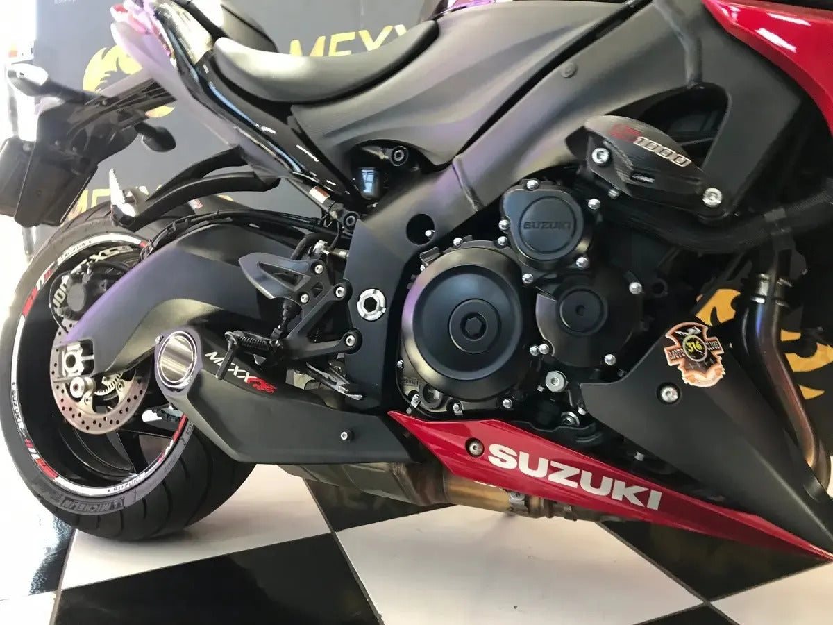 Sport Slip-On Mexx Suzuki GSX-S 1000 2016 to 2026 Inox