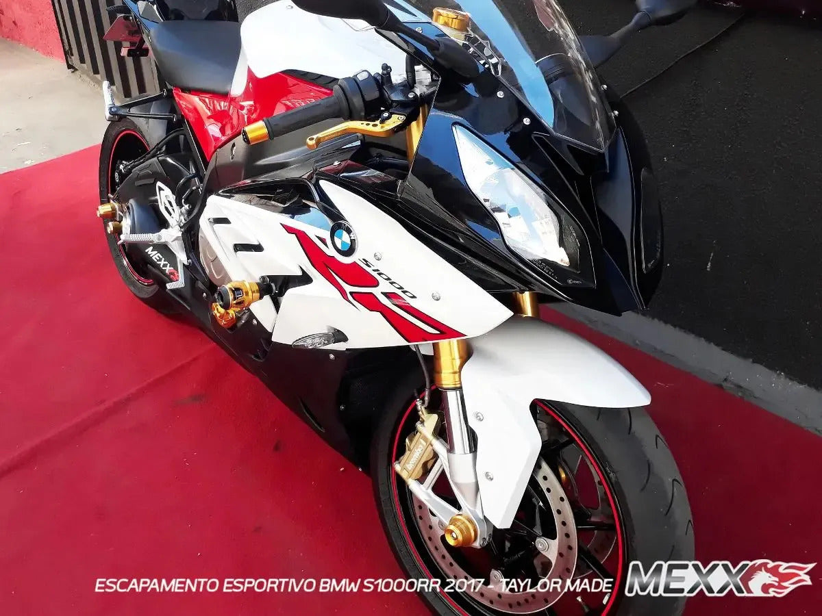 Escapamento Full Completo Mexx Bmw S1000rr 2017 Inox 304