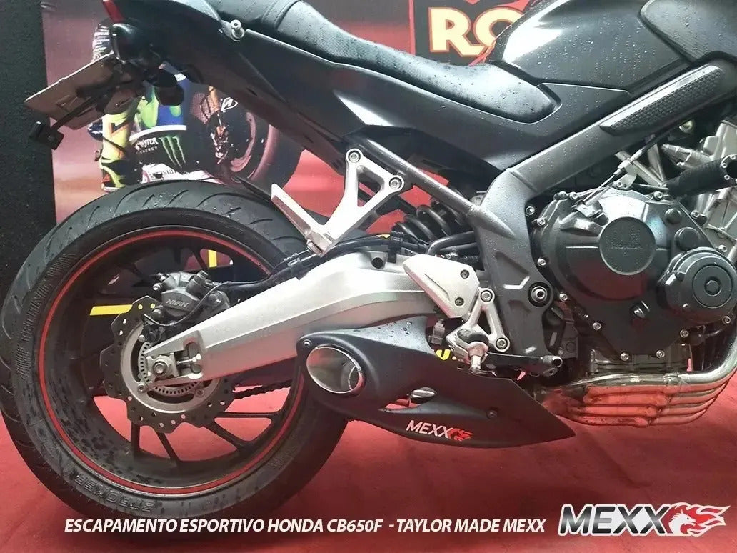 Escapamento Esportivo Mexx Honda Cb 650f 2019 A 2022