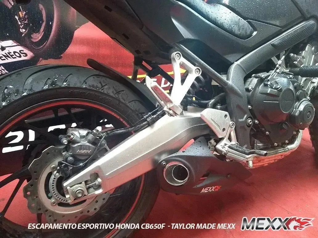 Escapamento Esportivo Mexx Honda Cb 650f 2019 A 2022