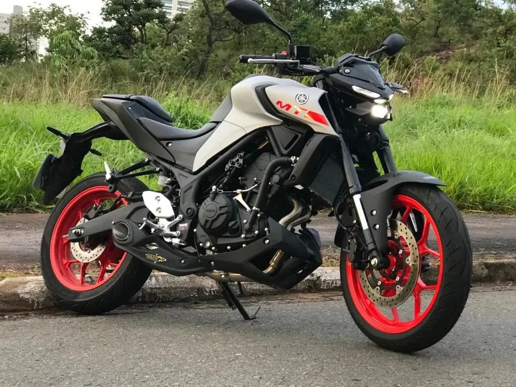 Escapamento Full Completo Mexx Yamaha Mt-03 Taylor Made Inox