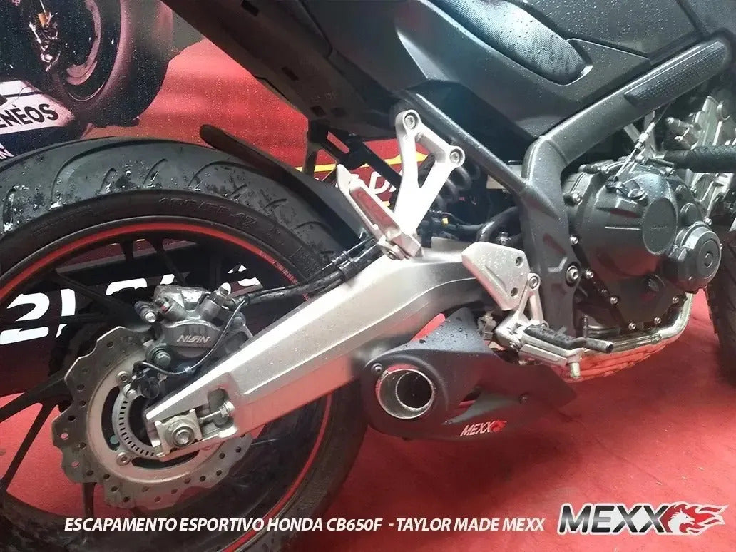 Escapamento Esportivo Mexx Honda Cb 650f 2019 A 2022