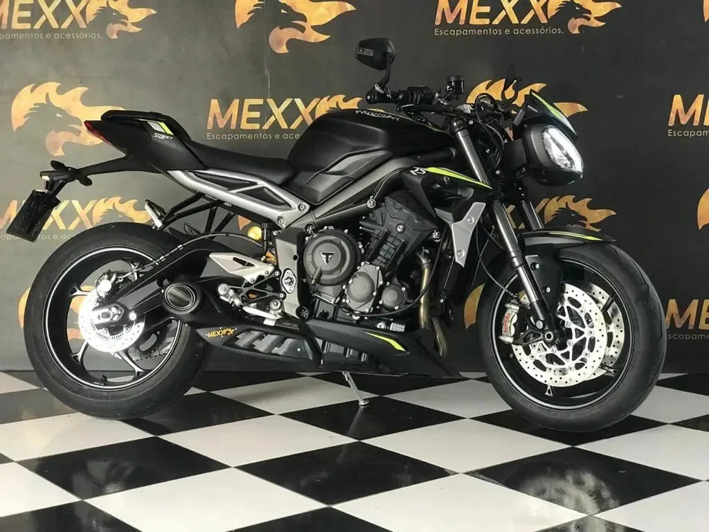 Escapamento Esportivo Taylor Made Mexx Street Triple 765