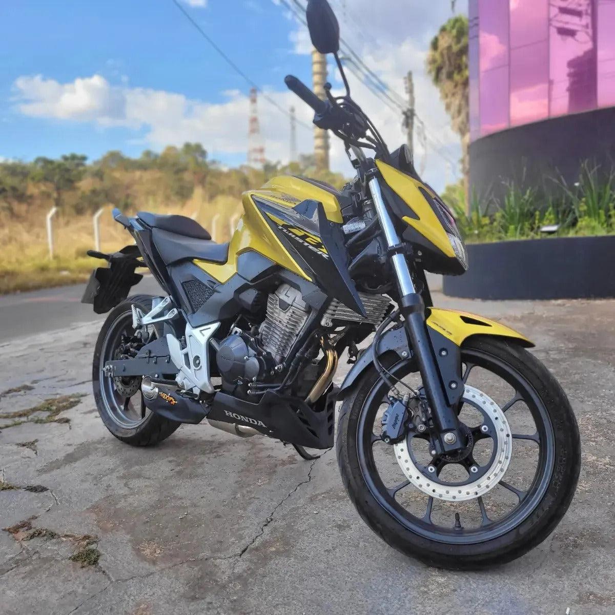 Sport Exhaust Taylor Made Mexx Honda CB 300F Twister