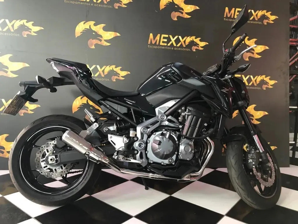Escapamento Full Completo Mexx Kawasaki Z900 Bomber Inox 304