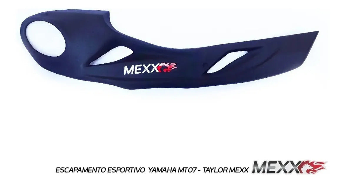 Escapamento Esportivo Mexx Yamaha Mt-07 2020 A 2026 Inox 304