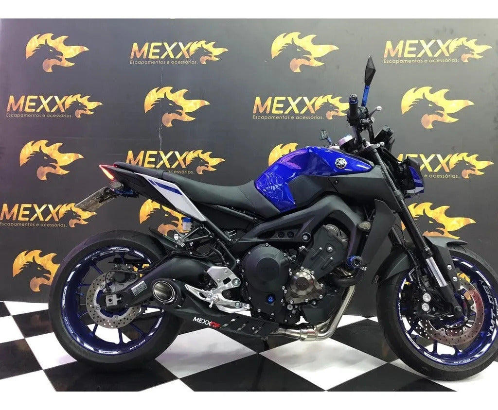 Full Exhaust System Mexx Yamaha MT-09 Taylor Made Inox