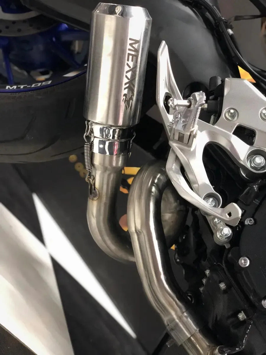 Escape Completo Full Mexx Yamaha MT-09 Bomber Inox