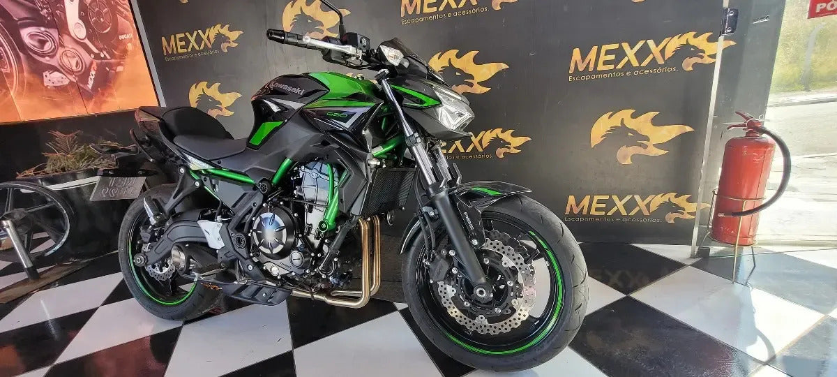 Escapamento Full Completo Mexx Kawasaki Z650 Taylor Made