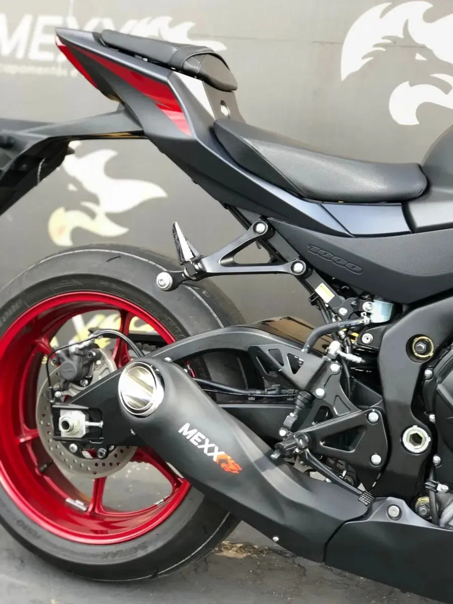 Slip-On Deportivo Mexx GSX-R 1000 SRAD 2006 a 2017 Inox 304