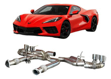 Carregar imagem no visualizador da galeria, ESCAPAMENTO ESPORTIVO CORVETTE C8 INOX COM VÁLVULA MEXX
